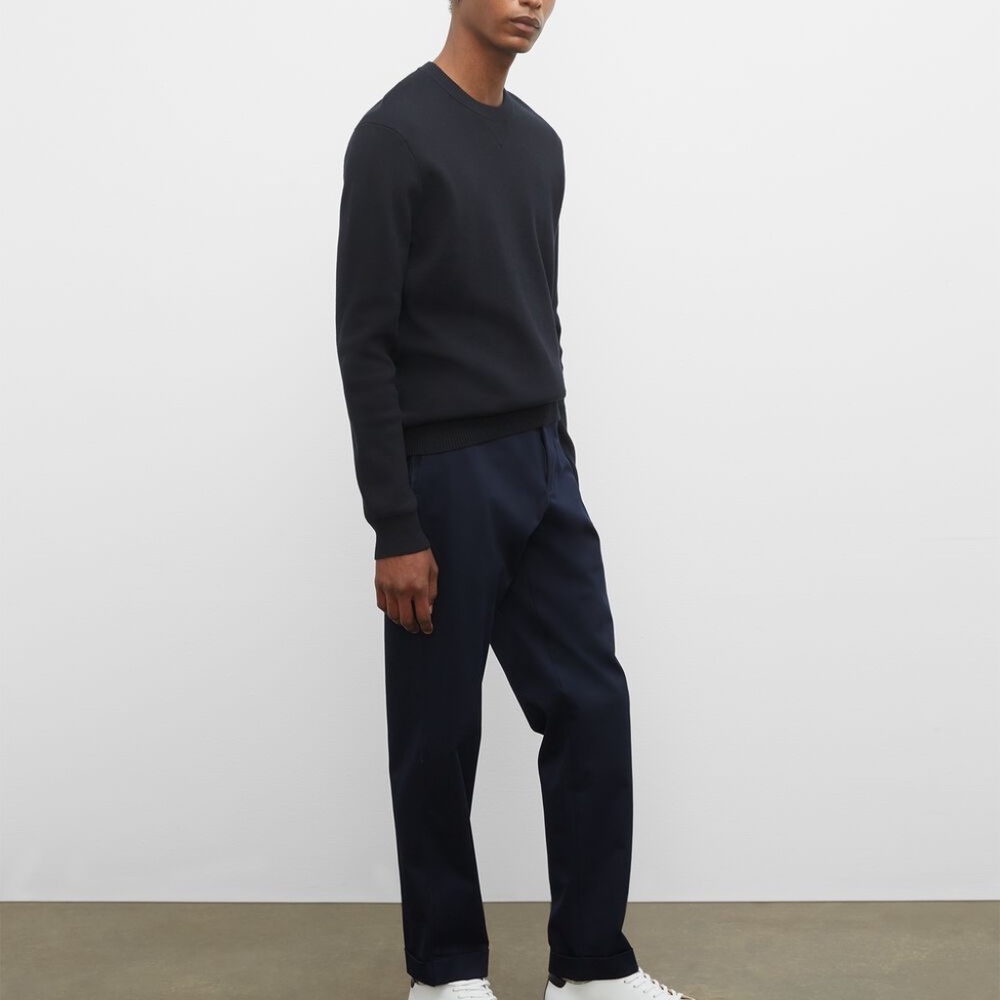 Cotton Tapered Pants - Brand New - NEVER WORN - Navy